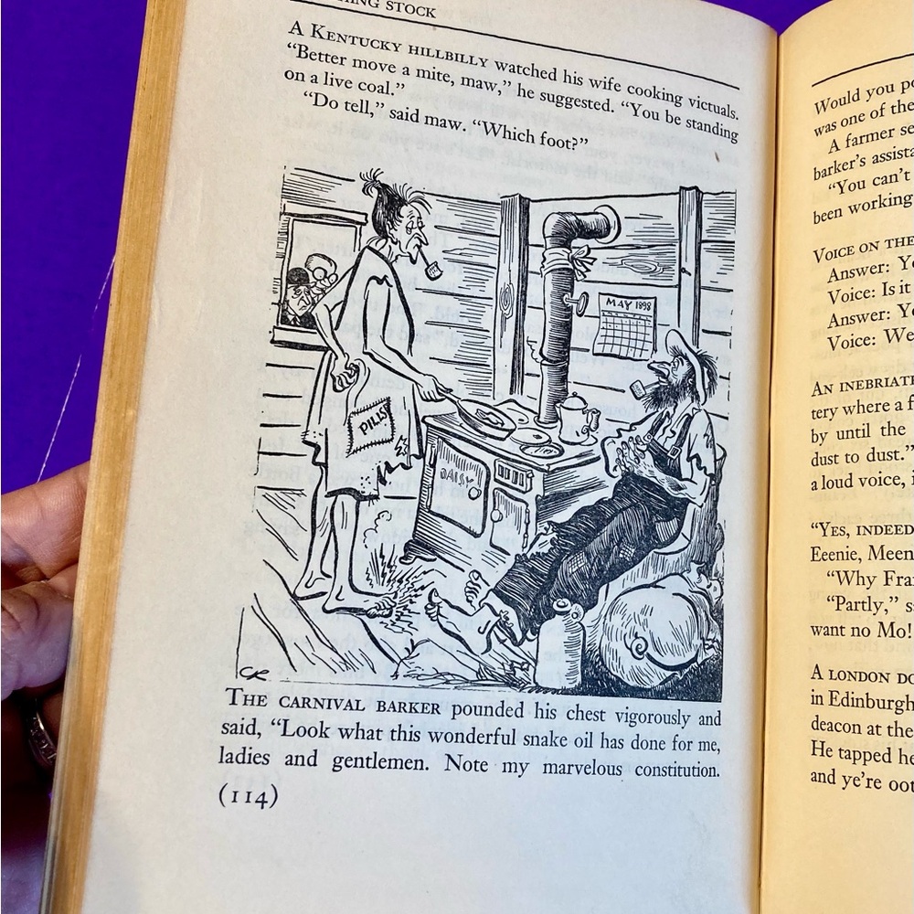 1945 Laughing Stock Book by Bennett Cerf - Picture 9 of 10
